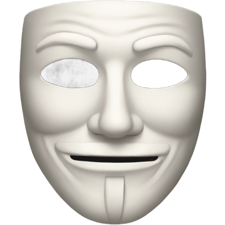 Anonymous mask emoji