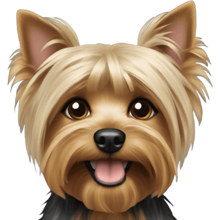 Yorkshire-terrier/Yorky mix emoji