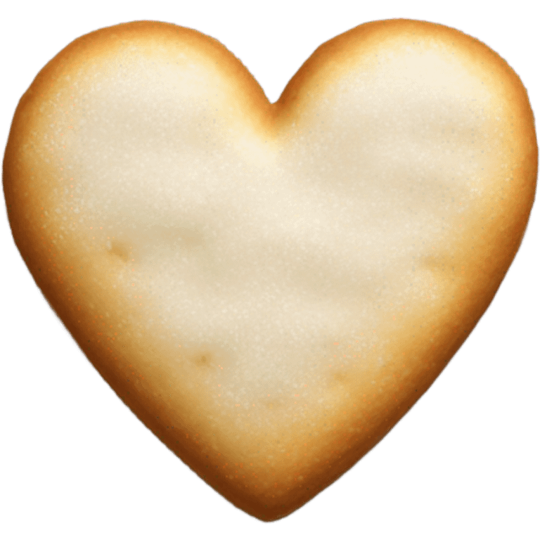 heart shaped biscuit emoji