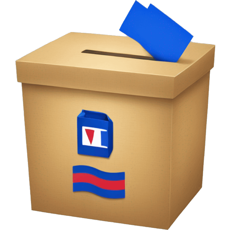 vote box with dominican box emoji