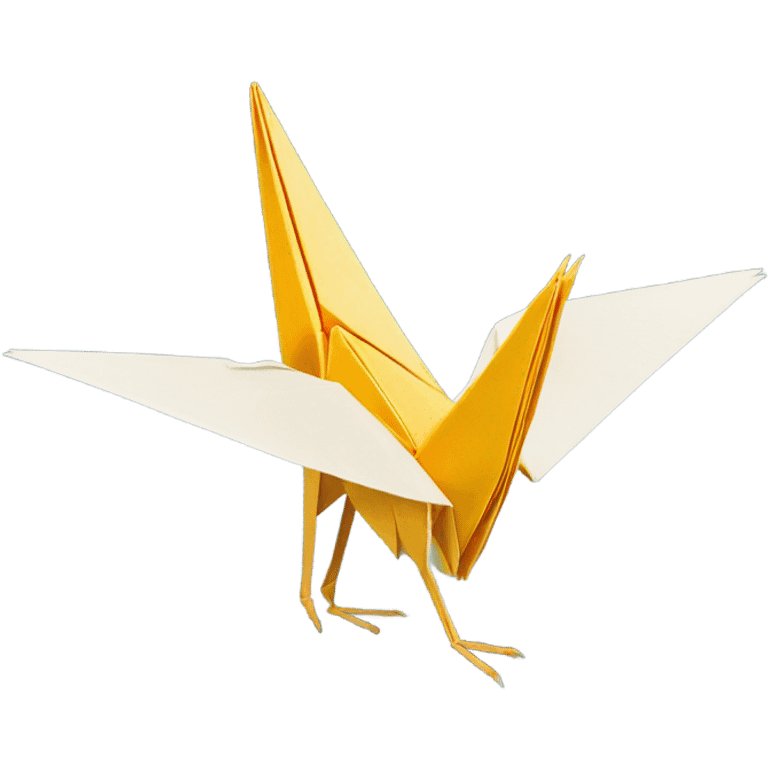 origami crane emoji