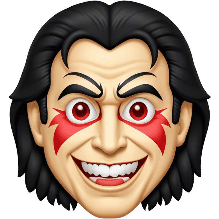 Gene Simmons kiss happy face emoji