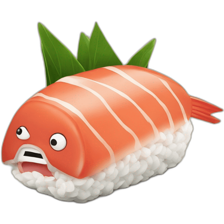 Rampaging Tuna Nigiri Sushi emoji