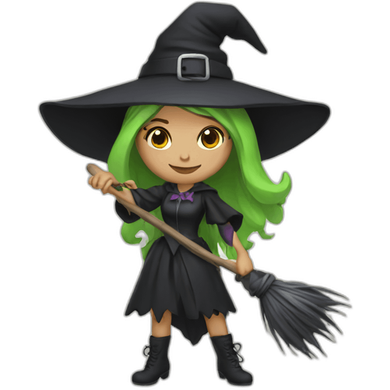 cool witch emoji