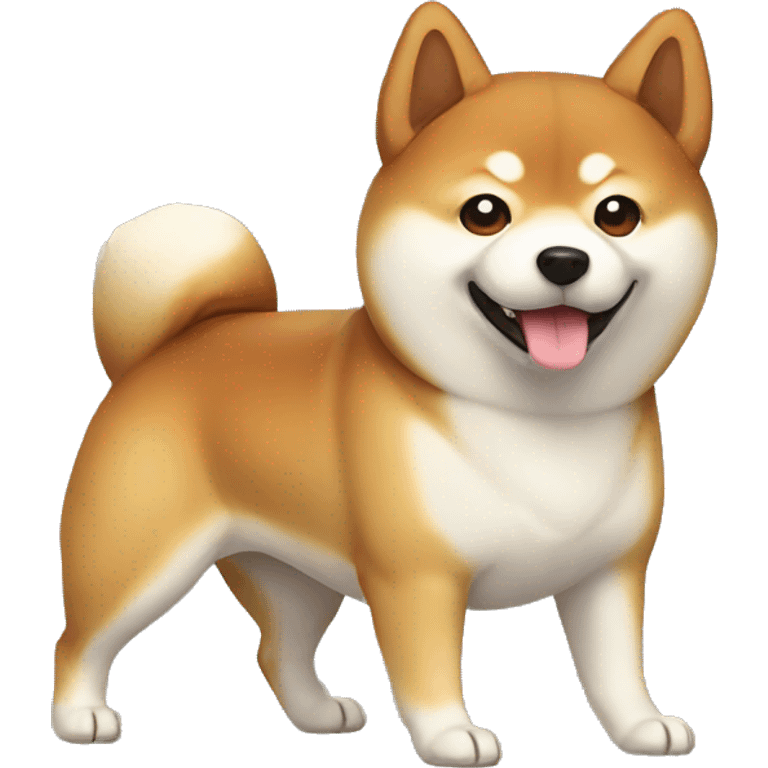 Shiba Inu full body emoji