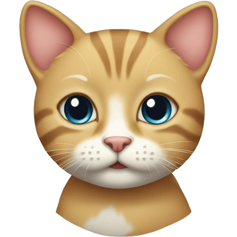 A cute cat emoji emoji