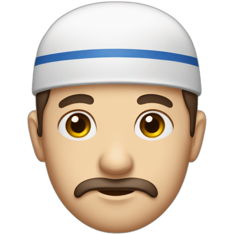 Jewish man with a kippah emoji