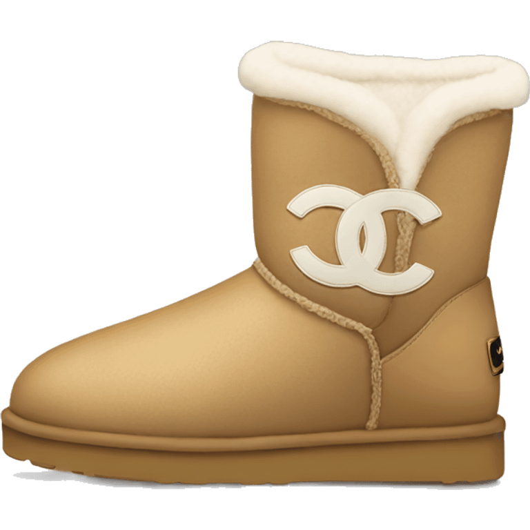 Chanel Ugg emoji