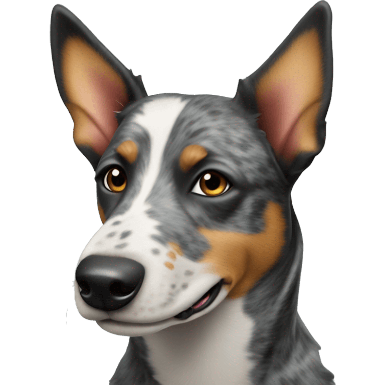 Cattle dog  emoji