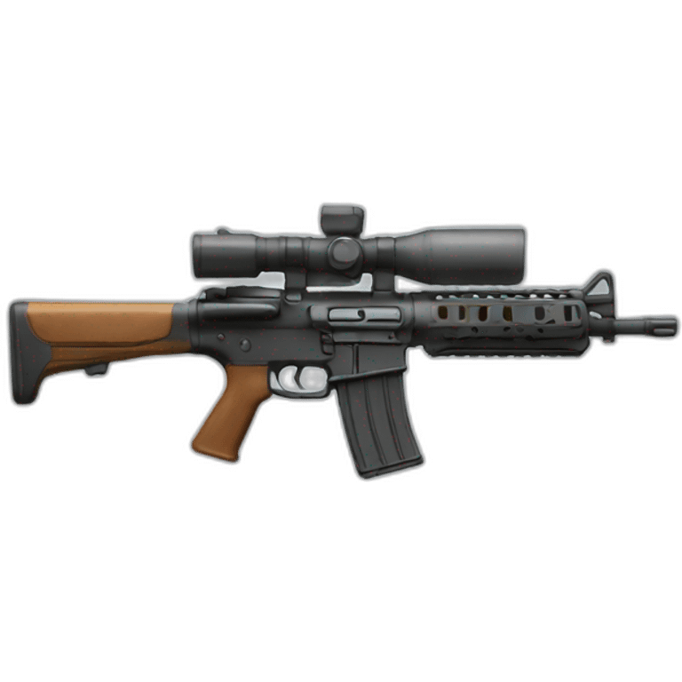 assault rifle emoji