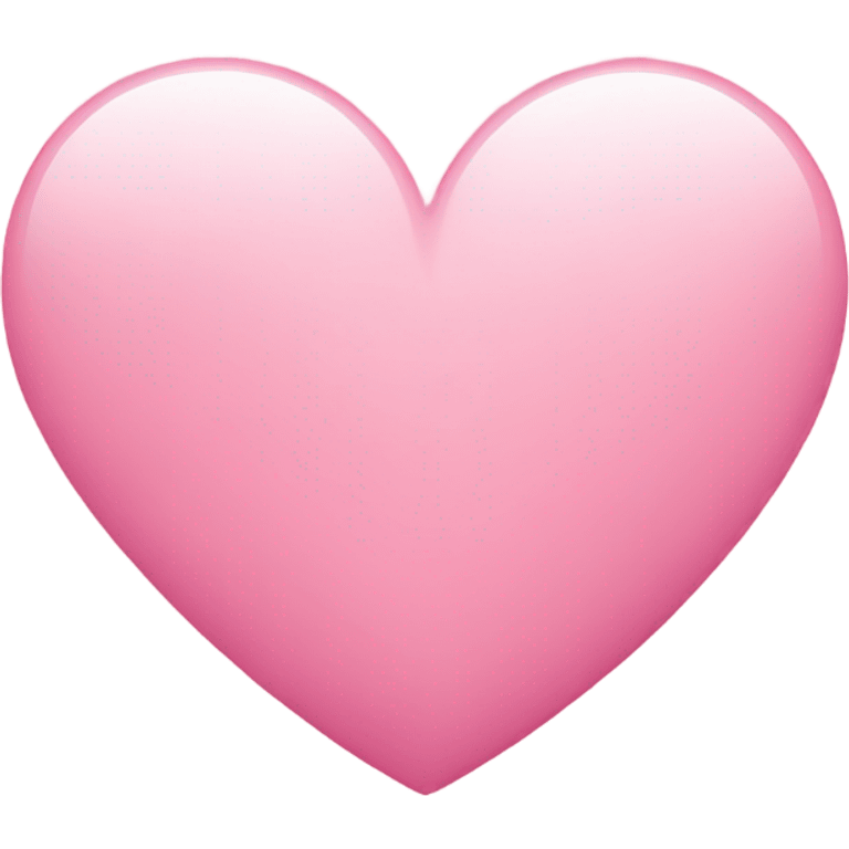 Pink heart emoji