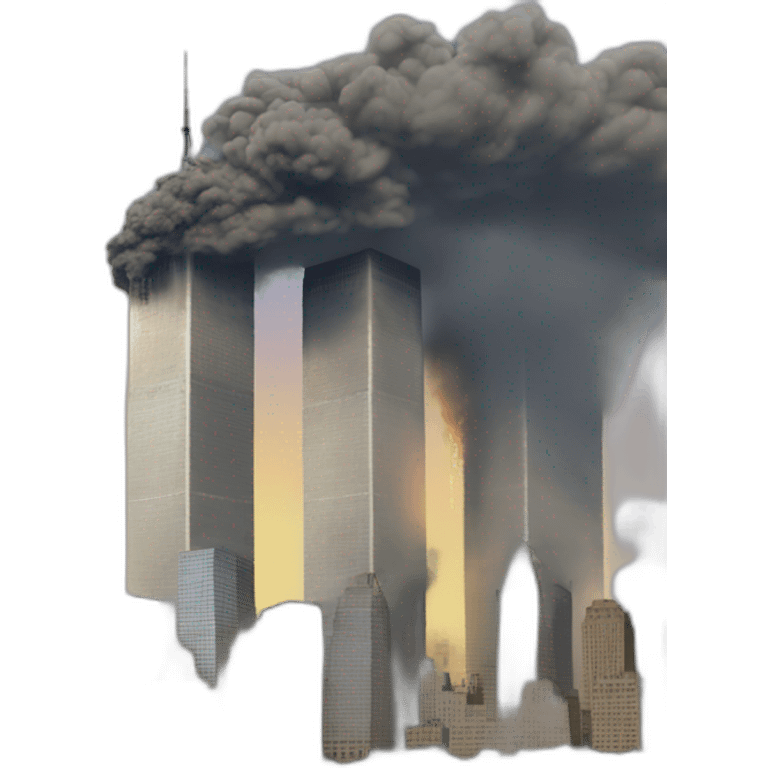 Twin Towers Attack September 11, 2001 emoji