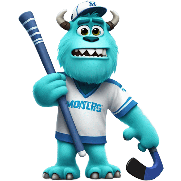 Monsters inc sully hockey emoji