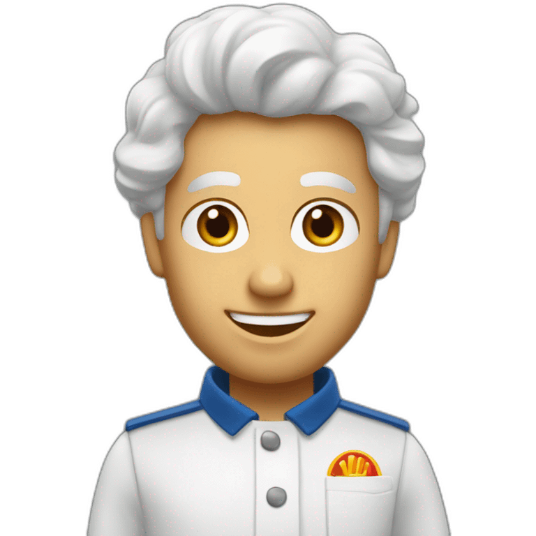 Serveur très beau mcdo emoji