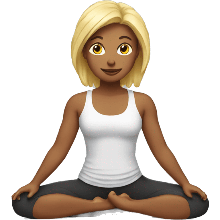 yoga emoji emoji