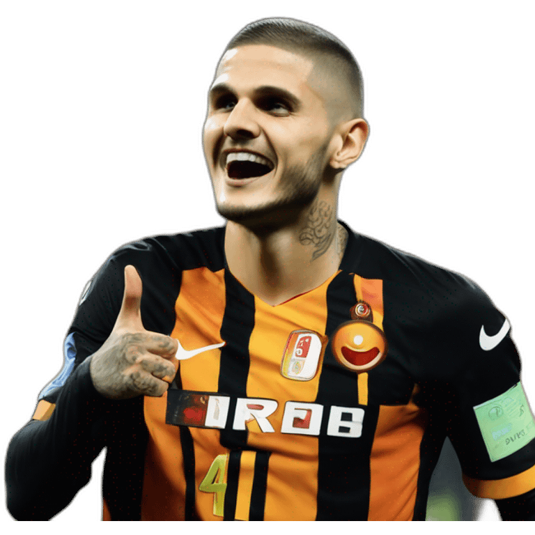 Mauro Icardi Galatasaray celebration 👐 emoji