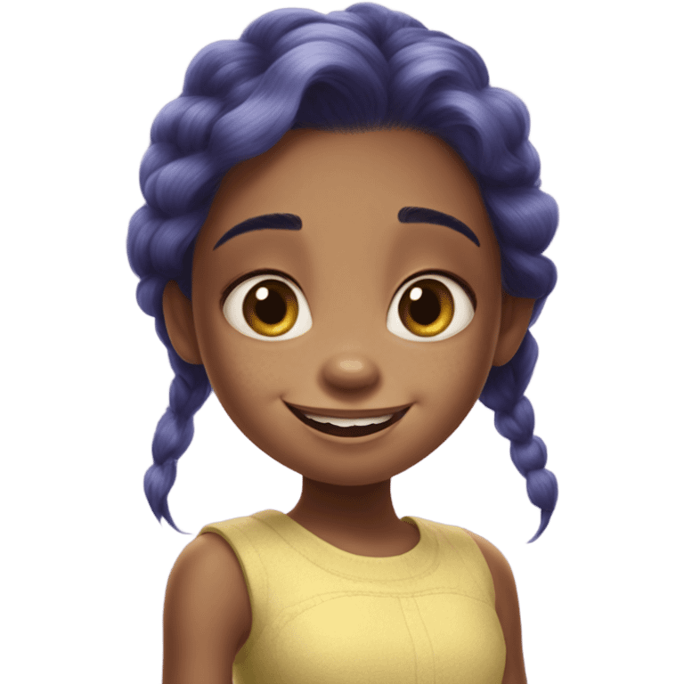 Niña de monster inc emoji