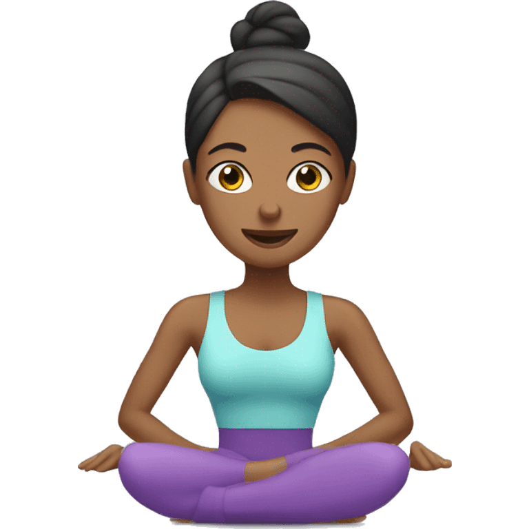 Women in pilates emoji