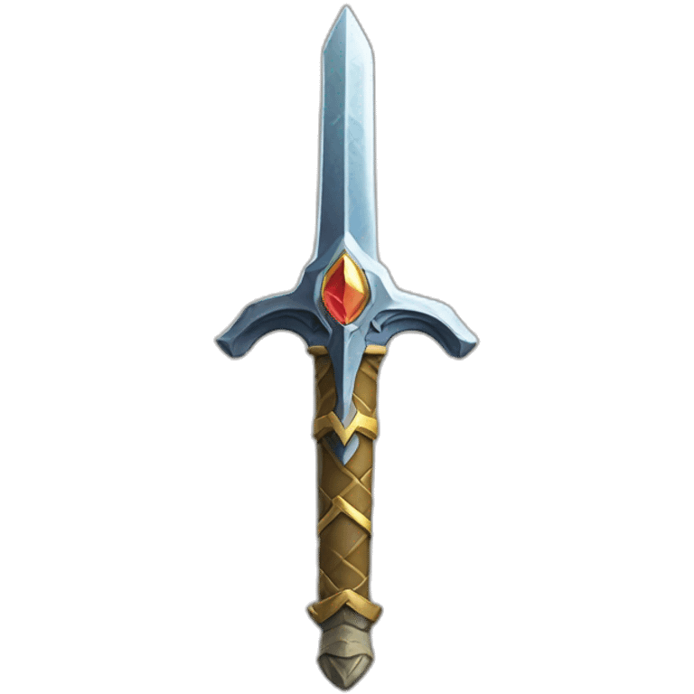 Zelda master sword in stone emoji