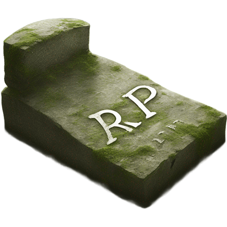 Rip tombstone  emoji