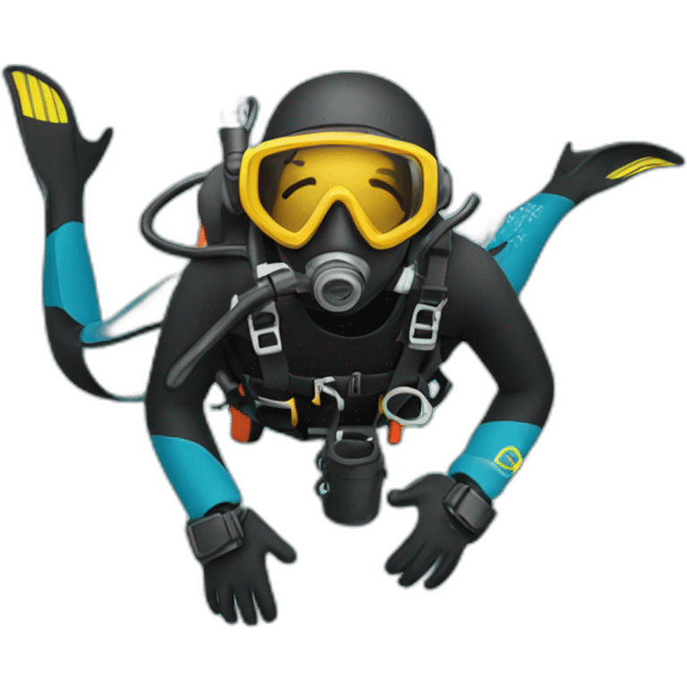 Scuba dive emoji