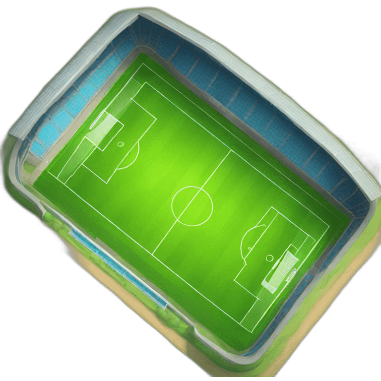 Soccer ground emoji