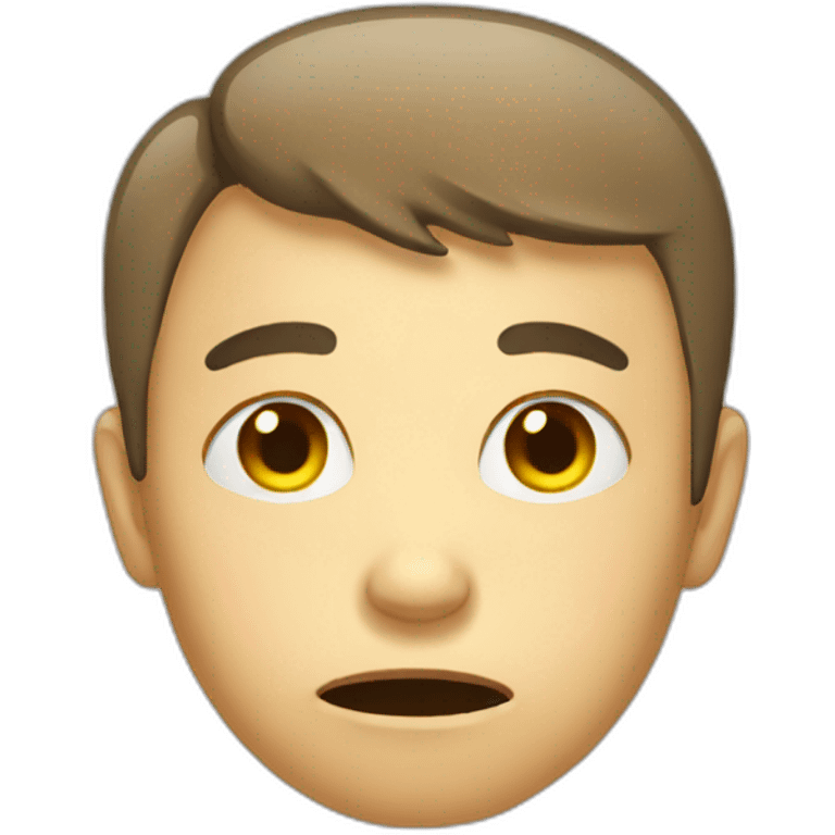 tearful person aplogising emoji