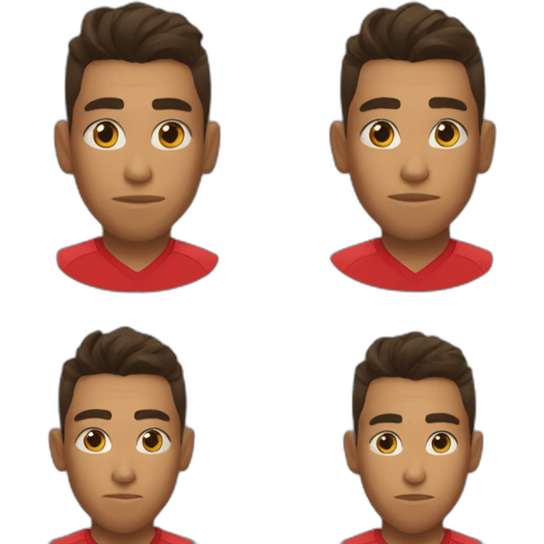 Firmino no look emoji