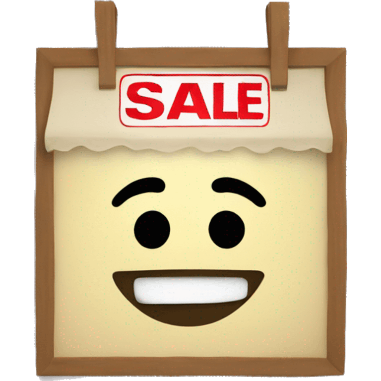 For sale sign  emoji