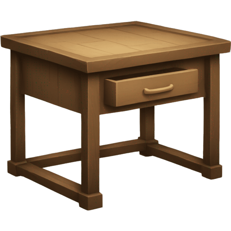 crafting table emoji