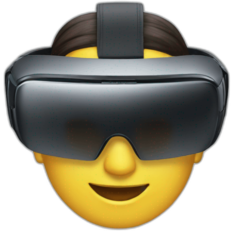 virtual reality glasses emoji