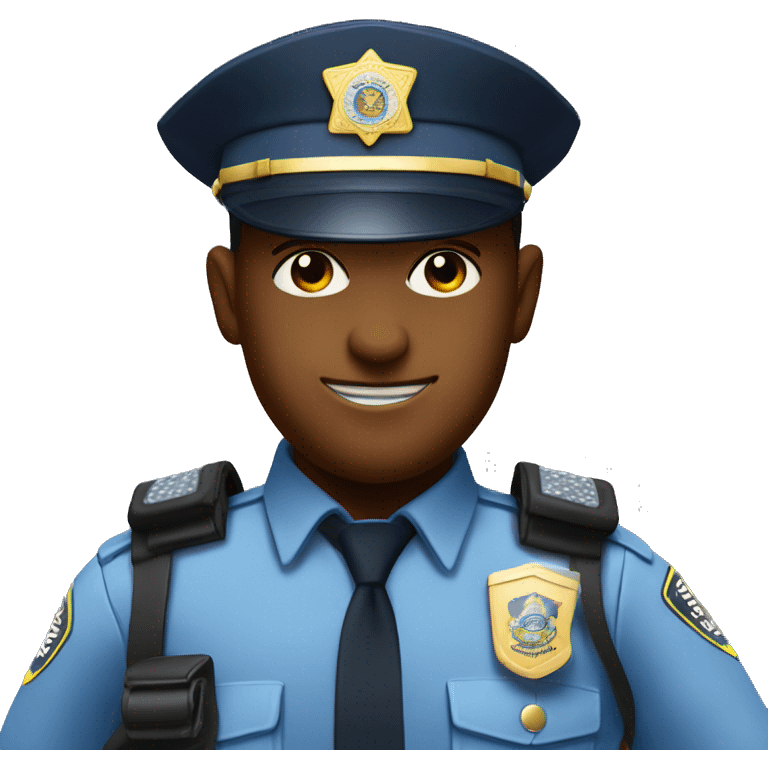 Off duty police officer partying  emoji