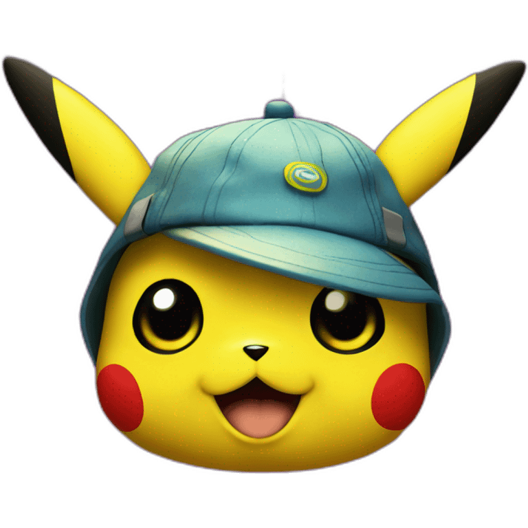 pikachu in rave emoji