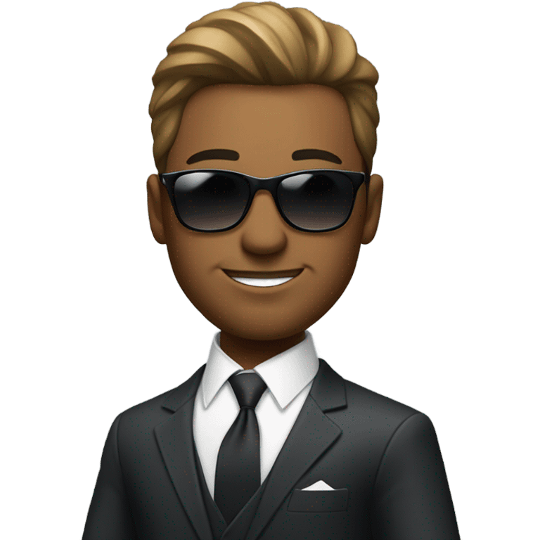 portrait of a stylish man emoji