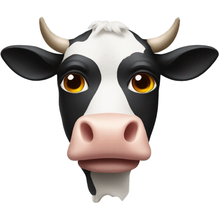 Cow wearing a mask  emoji