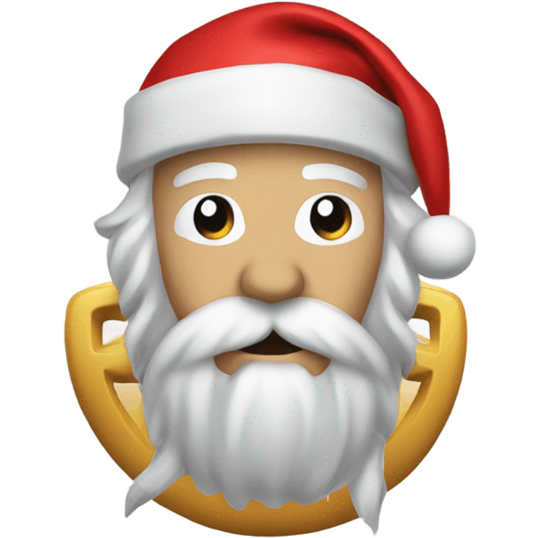 create a emoji on Christmas based with Stronghold(SHX) token logo emoji