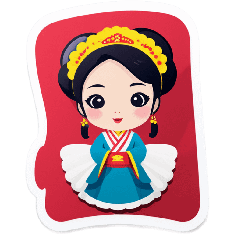 Coreana coquette emoji