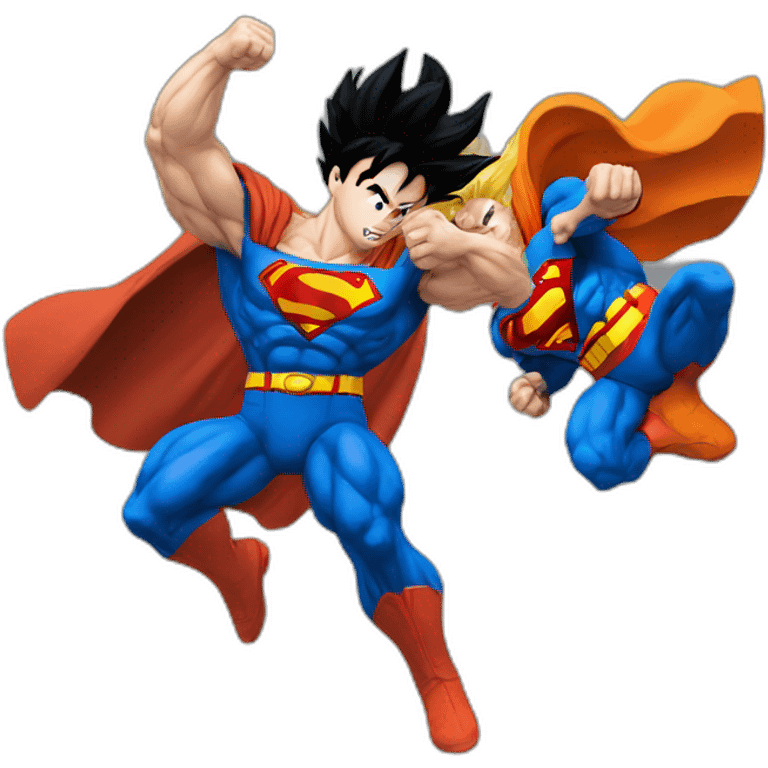 Goku vs Superman  emoji