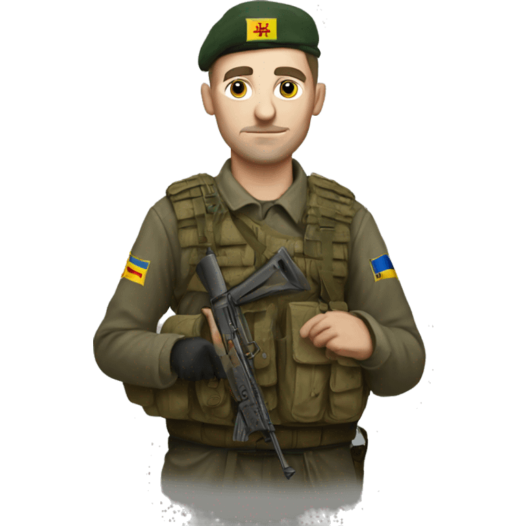 Ukrainian partisan emoji