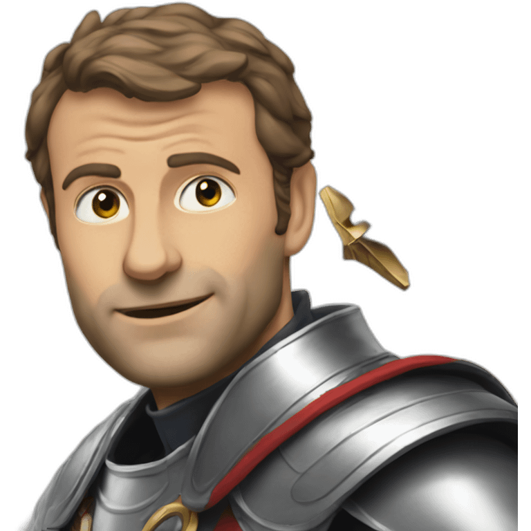 Macron excalibur emoji