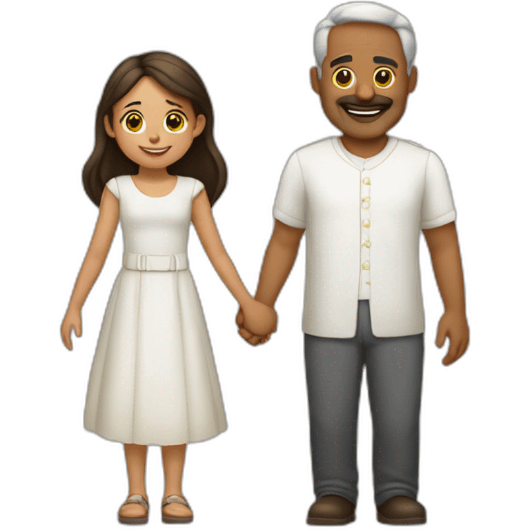 padre e hija emoji