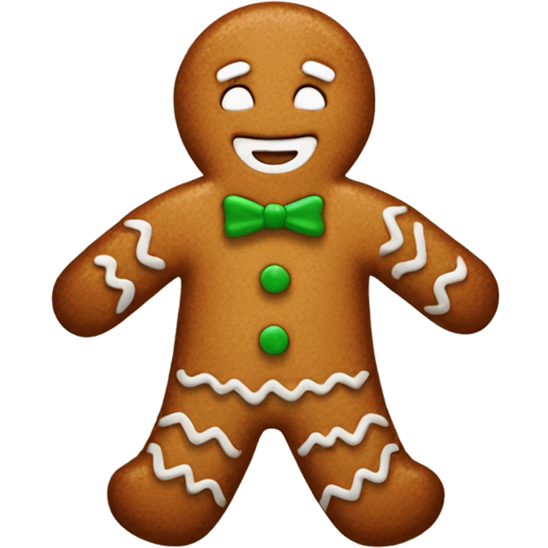 Ginger bread man emoji