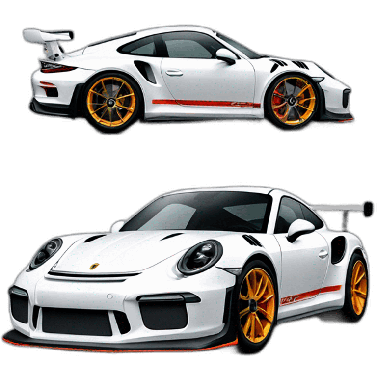 Porshe 911 gt3 rs  emoji