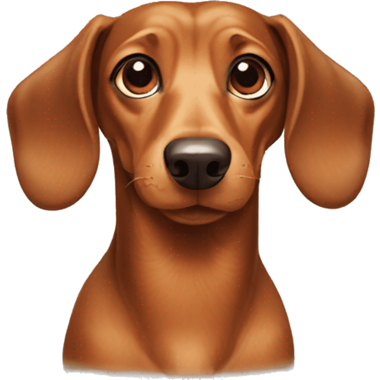 Dachshund Dog emoji