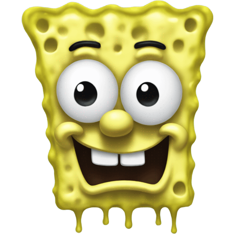 SpongeBob phew emoji