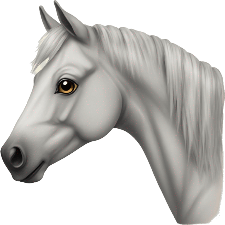 Hand  drawn Horse emoji