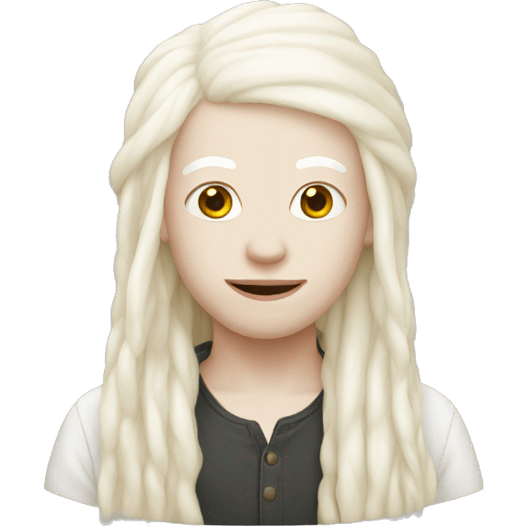 Albino emoji