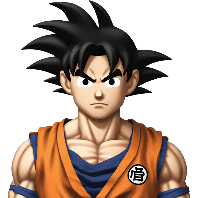 Goku de dragon ball z emoji