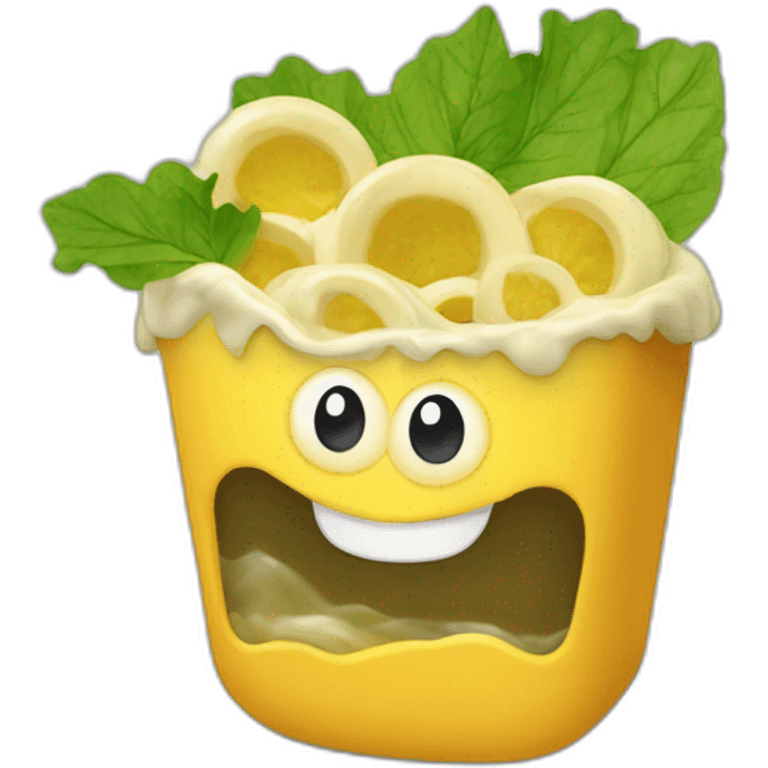 Concombre dans une moule emoji