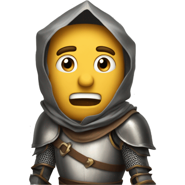 Shocked Knight emoji